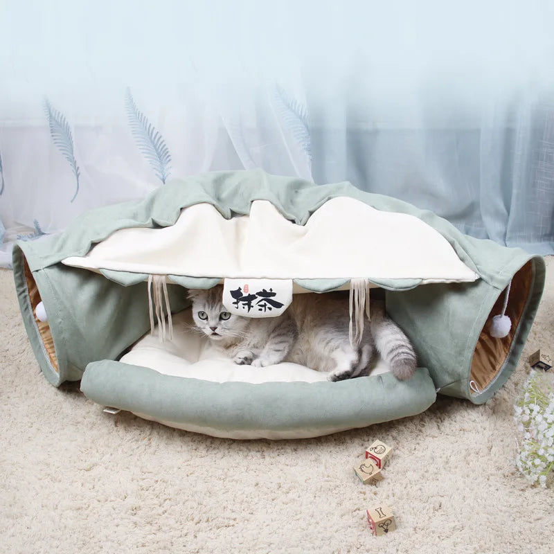 Cat Tunnel Bed